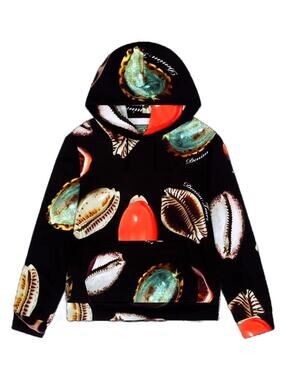 Denim Tears Shell Hoodie in Black